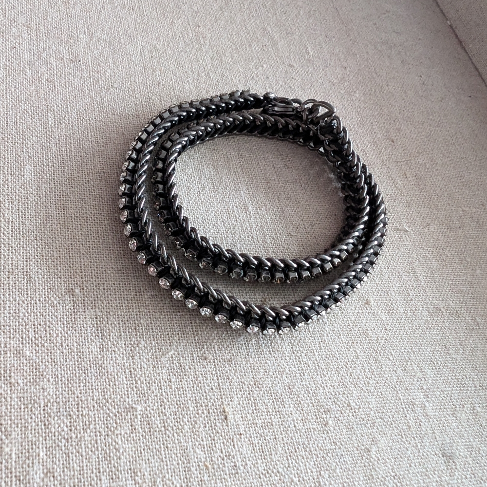 Stella & Dot Hematite Cupchain